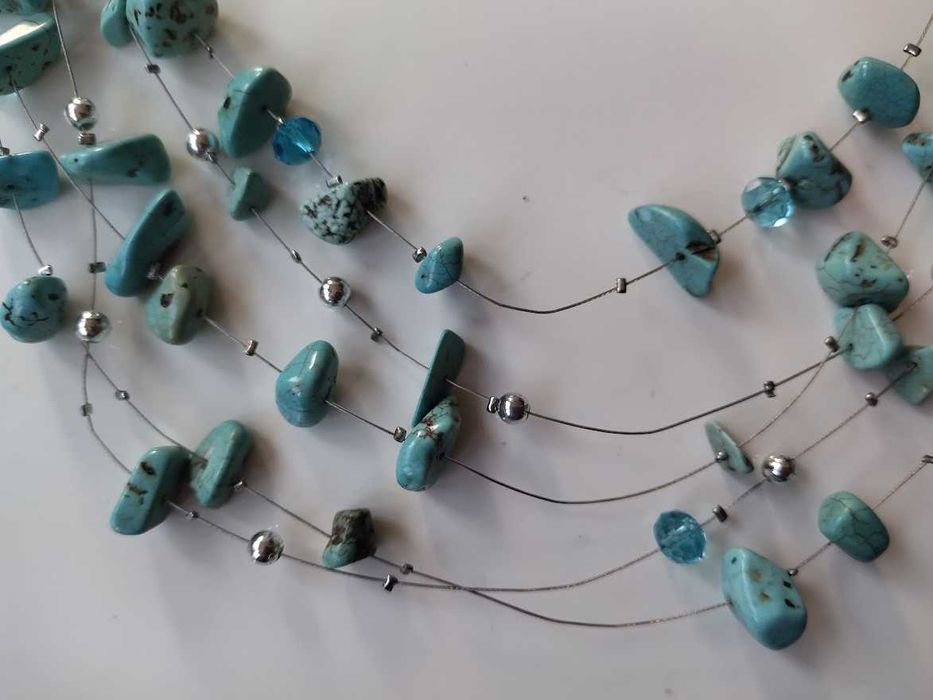 Колие и обеци- тюркоаз