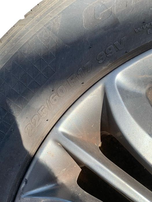 Set Jante Din Aliaj R17 Hyundai Ix35 Lm, El, Elh 2009 -> 225/60R17