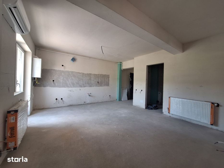 Apartament cu 3 camere semifinisat, cu CF, balcon, zona Terra — fotografia 3
