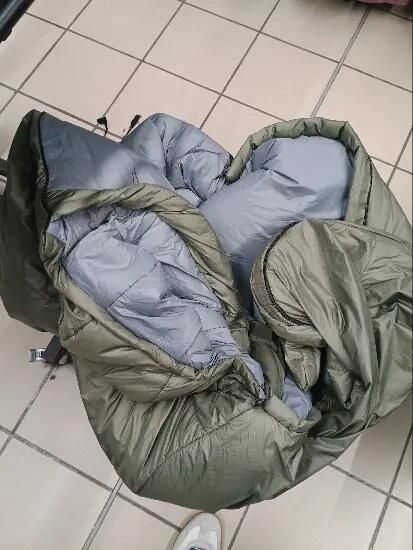 Sac de dormit de trekking 0°c, Mt500 - produs resigilat Decathlon