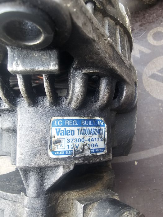 Alternator Kia Sorento 2.5 CRDI 140CP din 2005 cod: TA000A62401