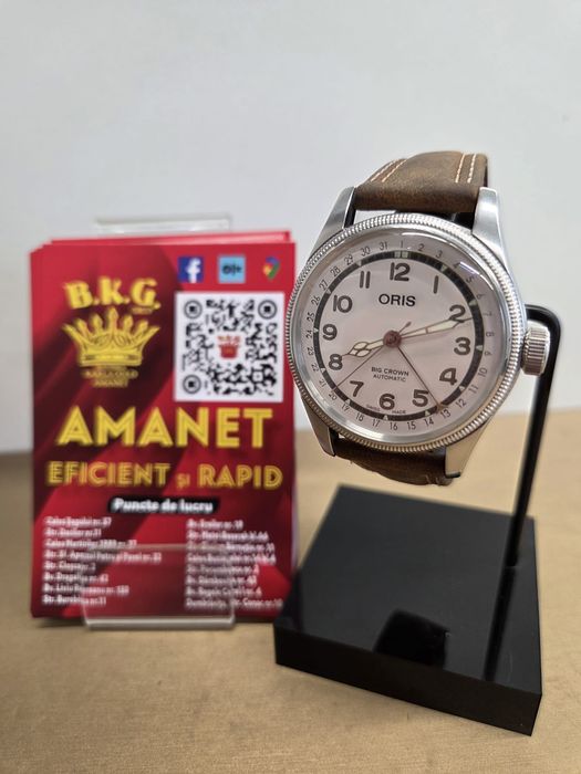 Oris Big Crown Robeto Clemente Amanet BKG