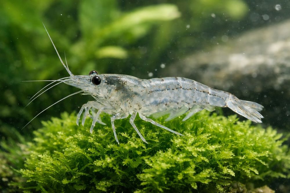 Креветки неокаридины прозрачные