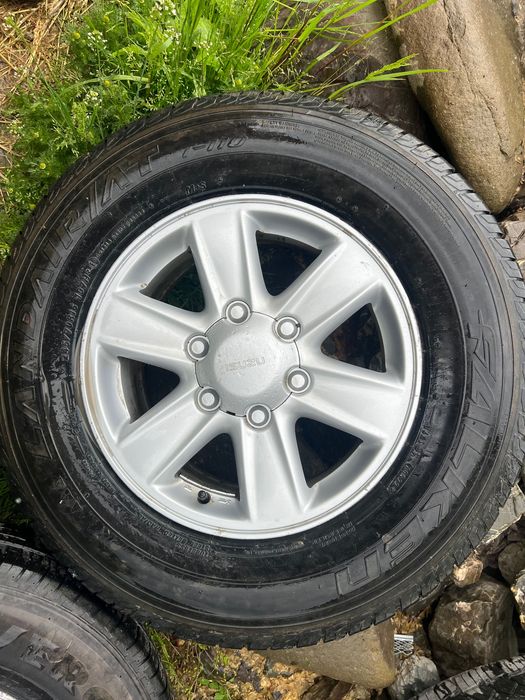 Jante cu Anvelope Roti set complet M+S isuzu  D Max 245/70/16