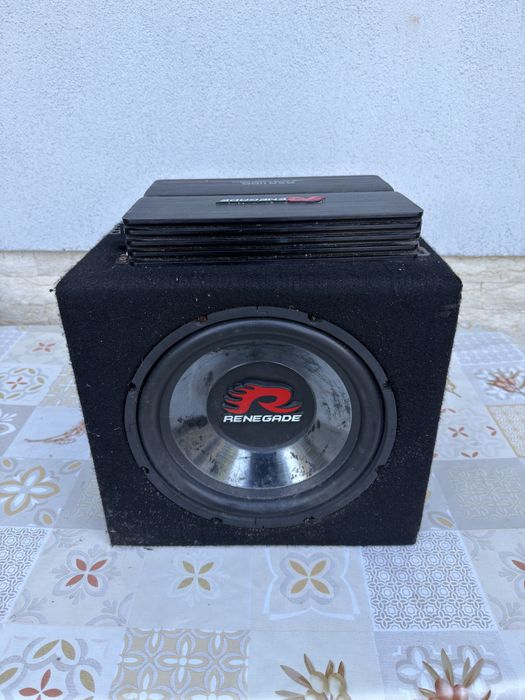 Subwoofer Renegade + Statie 1100W