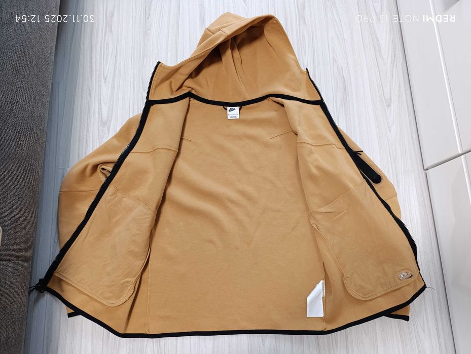 Nike M NSW TCH FLC HOODIE FZ WR''оригинално мъжко горнище М размер