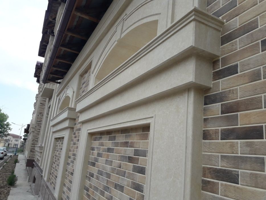 Travertin marmarino kabanchik,barcha Fasad ishlari qilamiz.Mramor kafe