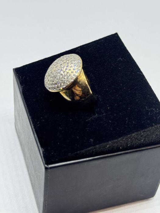 златен дамски пръстен 11.84гр 14к 585