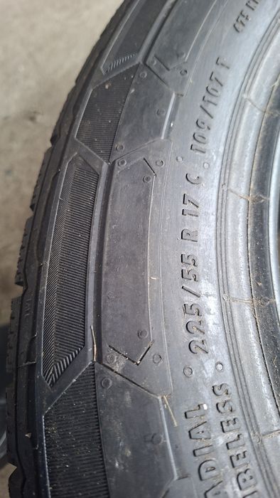 1buc NOU 225 55 R17C Continental iarna M+S cauciuc anvelopa ms 17 C