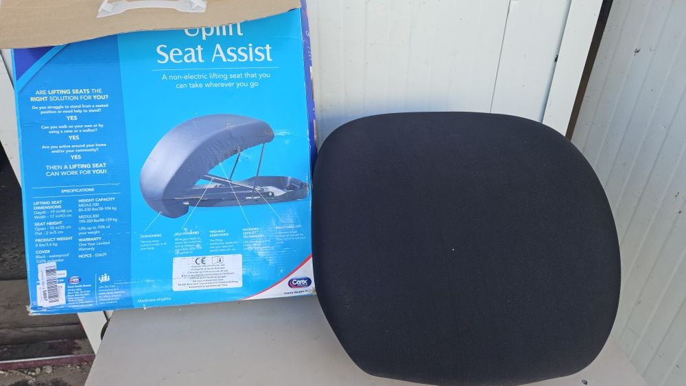 Perna portabilă cu ridicare pentru scaun