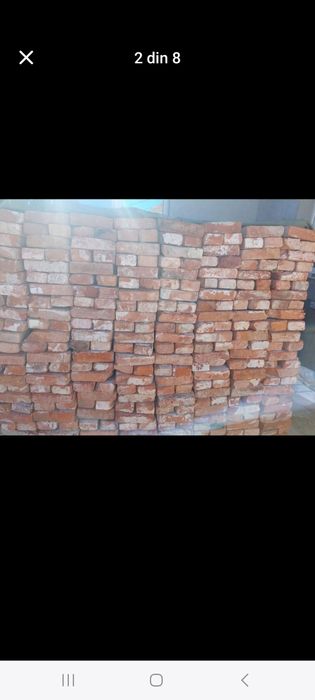 Caramida veche de presa rezultata din demolari