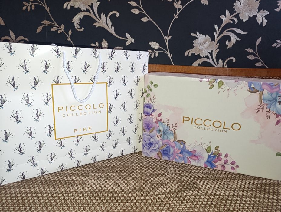 Подарочный комплект пайковый турецкий плед от Piccolo