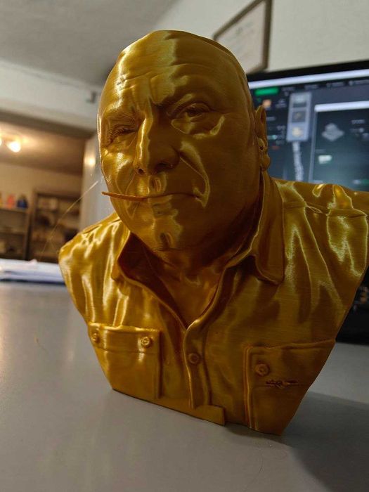 Статуетка "Класически Българин" 3D принтирана