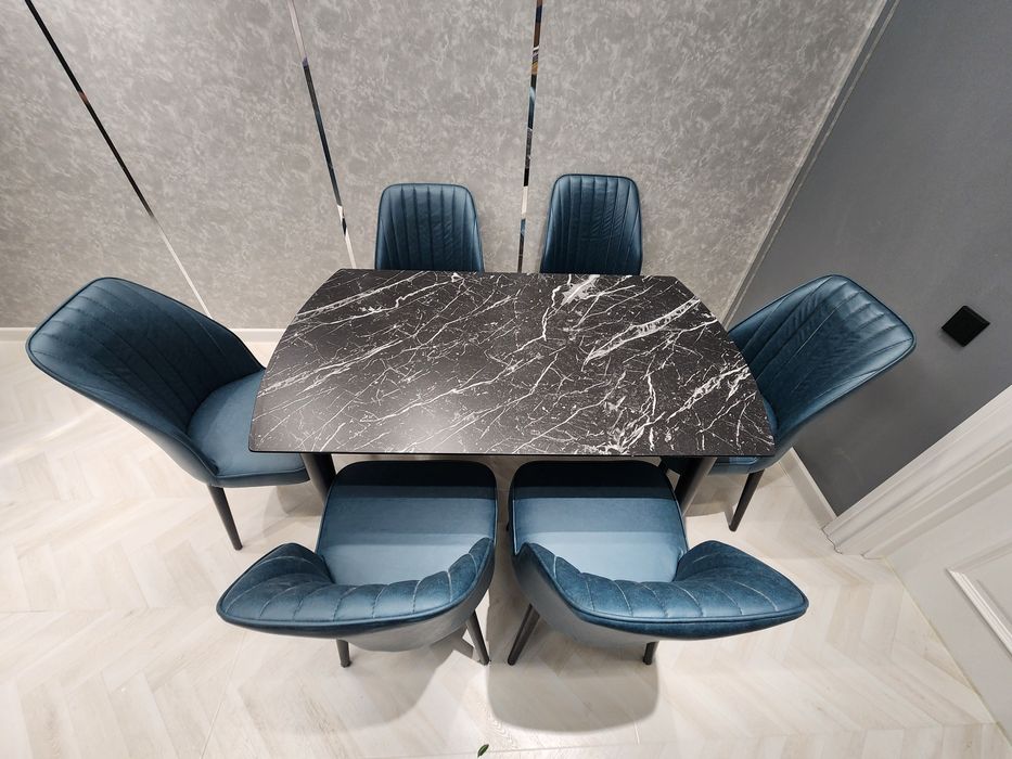 Стол стулья Stol stul  Turetiskiy stil aydin model oydinda