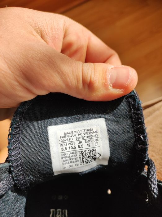 Converse all star din piele