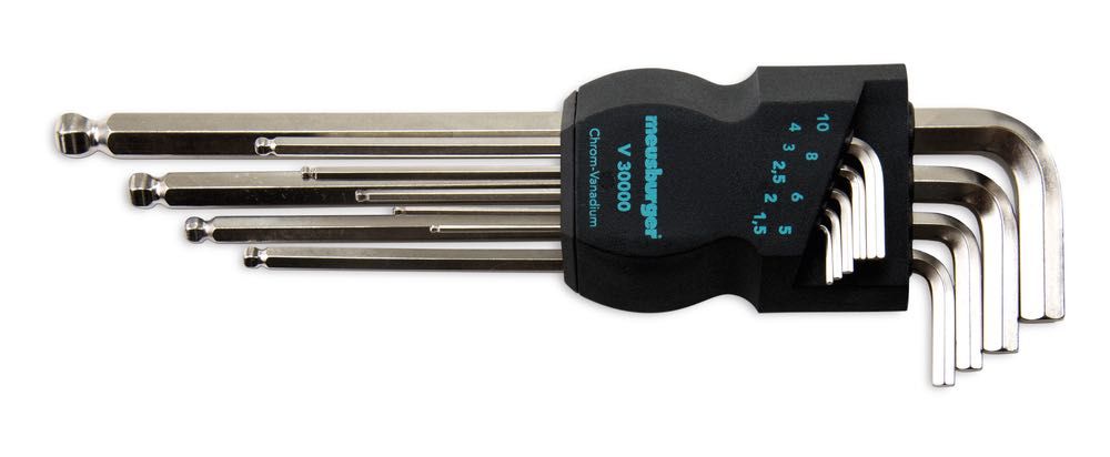 Set imbus 9 piese Meusburger v30000 1.5-10mm