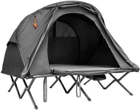 Cort camping pliabil înălțat 2 persoane