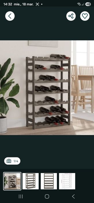 Raft pt vinuri 200 lei nou