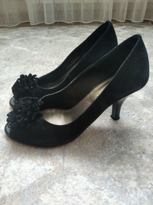 Туфли замшевые36 размер