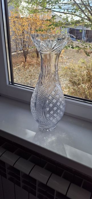 Ваза     хрусталь