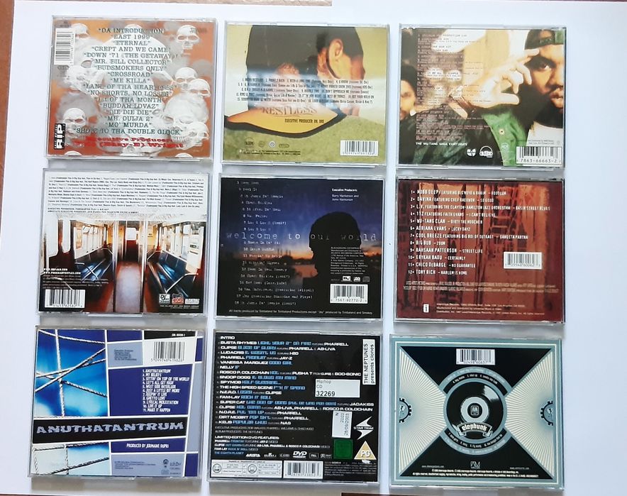 Cd originale cu muzica rap și rnb