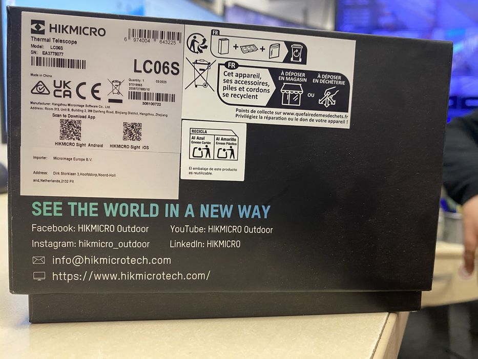 Monocularul termic Hikmicro Lynx S