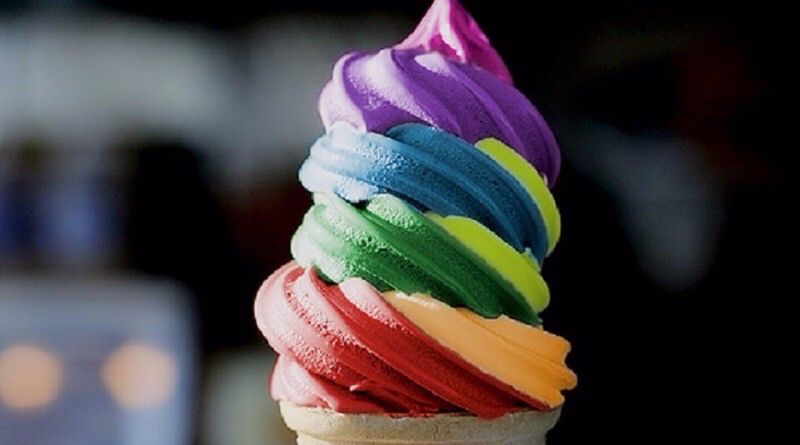 Рожки для мороженого 110 150 цветные