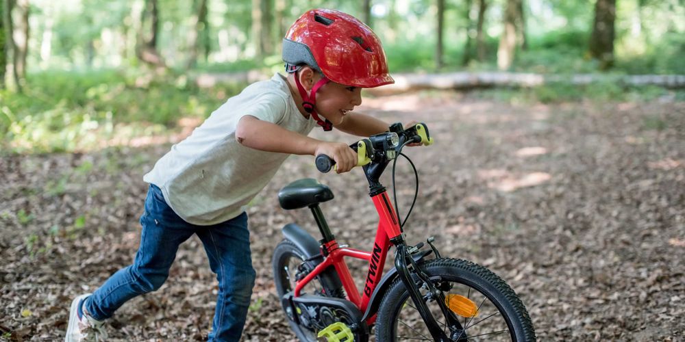 BICICLETA BTWIN 16" INCH 4-6 ANI 900 RACING - Folosita 1 luna!