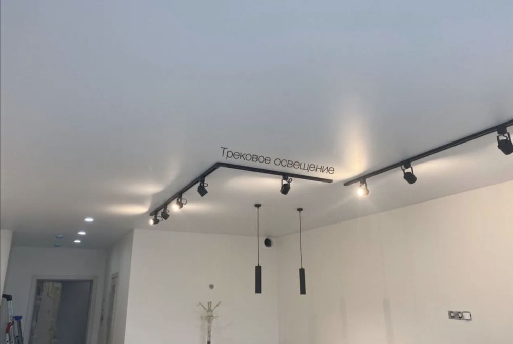 Натяжные потолки любой сложности