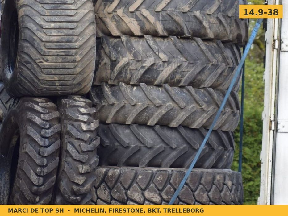 Anvelope Cauciucuri 14.9-38 14.9R38 14.9 38 14938 Cultor Tractor Punte Spate Utilaje Agricole SH Second Hand SECOND HAND Garantie 1 An