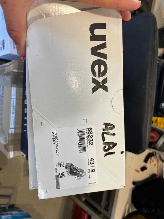 Pantofi de protecție, 43, uvex G2 planet S1 P SRC ESD 68232