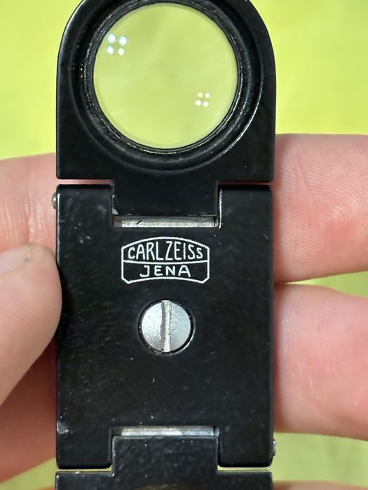 Carl Zeiss Jena Сгъвеаема Джобна Лупа