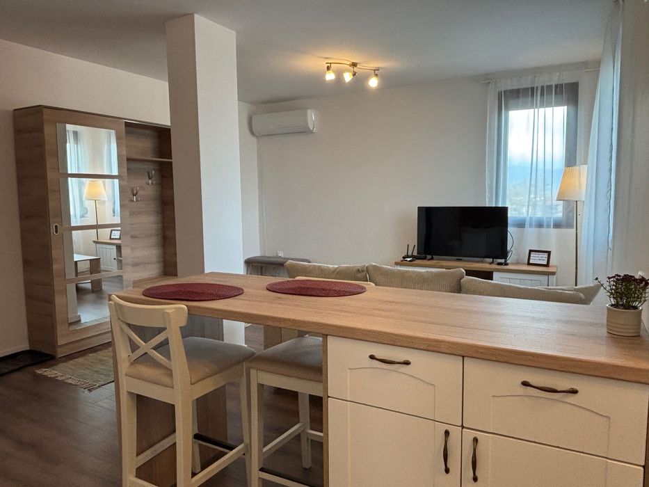 Дава се под наем Двустаен апартамент в Банско - 52 кв.м за 428.91 € - Снимка #3