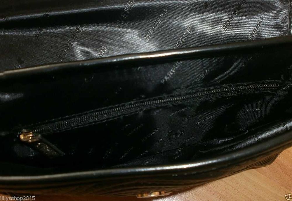 %ПРОМО% VERSACE – Дамска кожена черна вечерна чанта нова с етикети