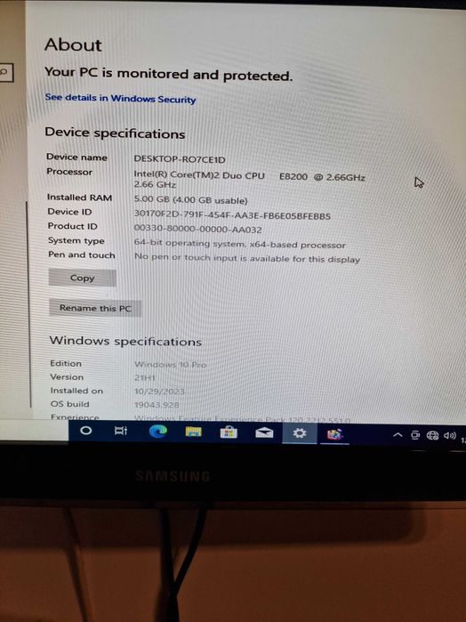 Unitate PC calculator
