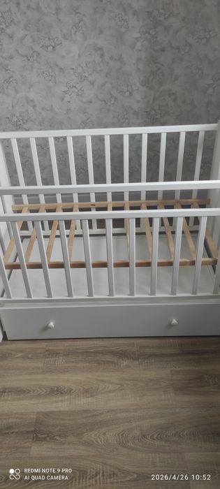Детская кровать белая