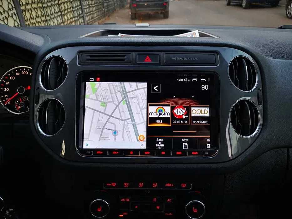 Navigatie android VW Tiguan Octacore 4+32GB, SIM, DSP, Carplay