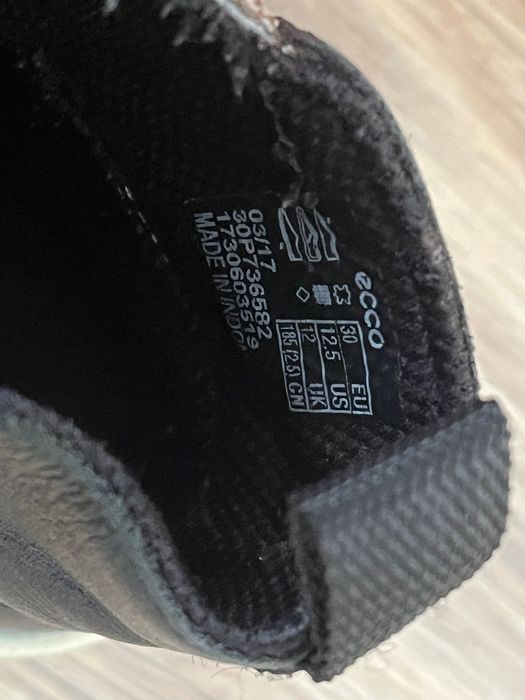 Детски кожени боти Ecco 30 номер