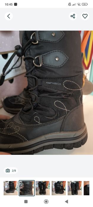 Cizme zapada Geox Amphibiox 28