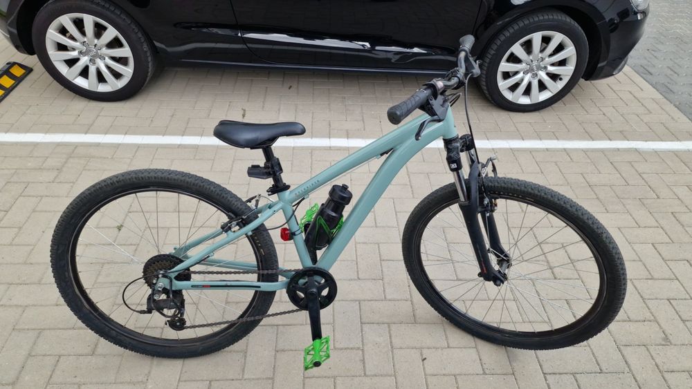 Bicicletă MTB 26" 9-12 ani EXPL 500 kaki Copii