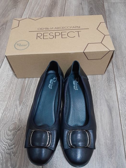 Кожанные туфли фирмы Respect