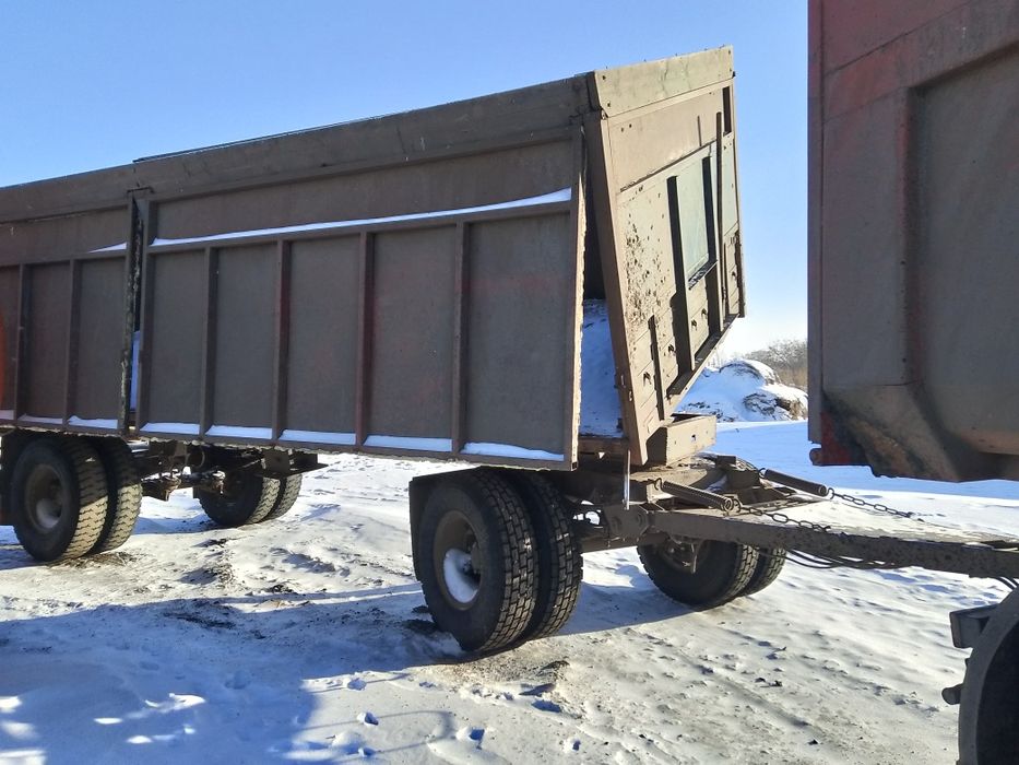 Камаз самосвал с прицепом