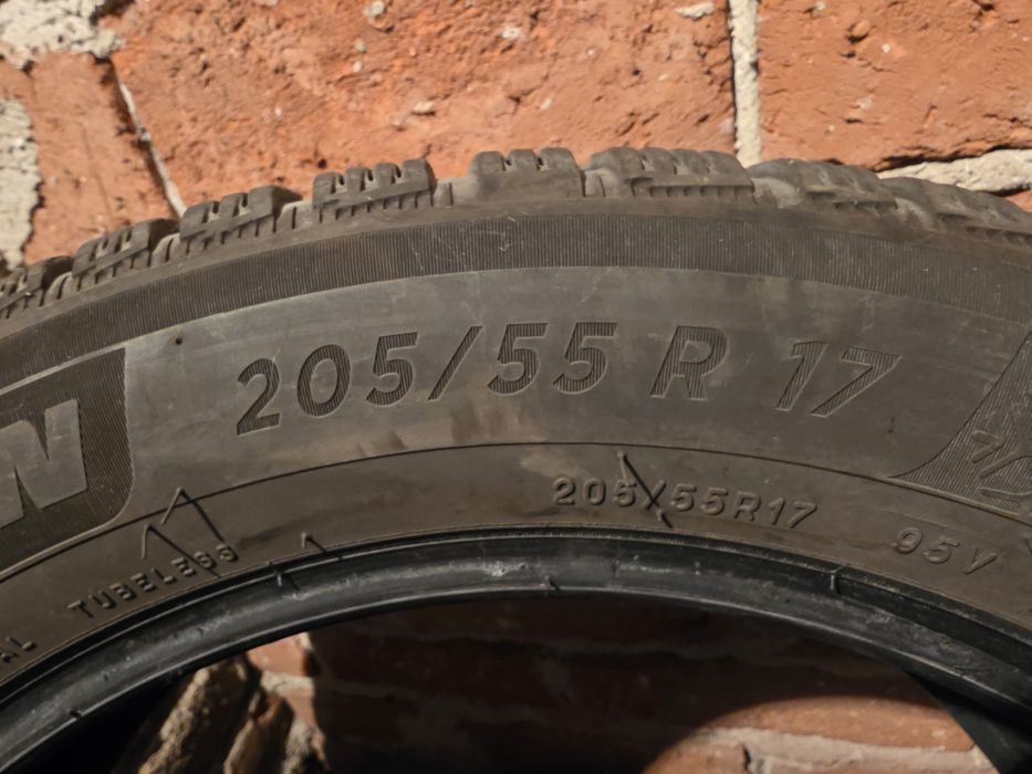 Set 4 anvelope iarnă Michelin Alpin 6, 205/55 R17, DOT 5219