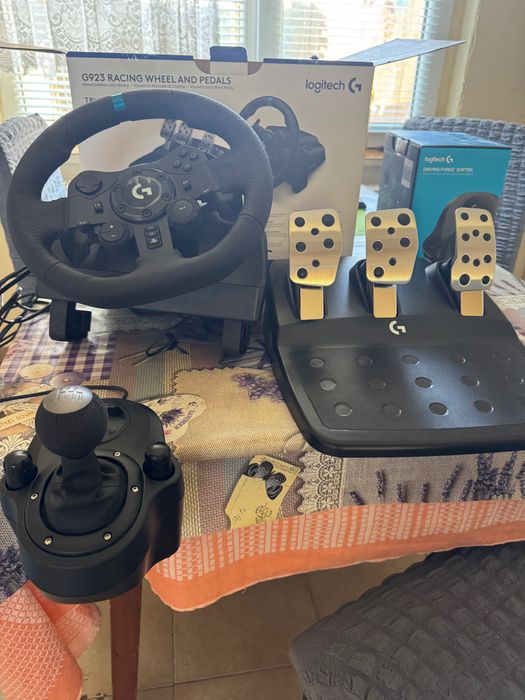 Logitech G923 + SHIFTER + ГАРАНЦИЯ!