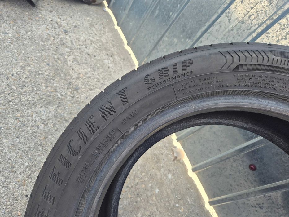 1 Anvelopa de VARA - 205/55/16 91W - GoodYear Efficient Grip Performance - Stare F BUNA - DOT 2014 !