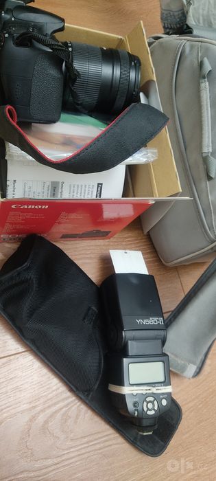 Canon 60D с объективом EF-S 18-135mm + сумка, карта памяти