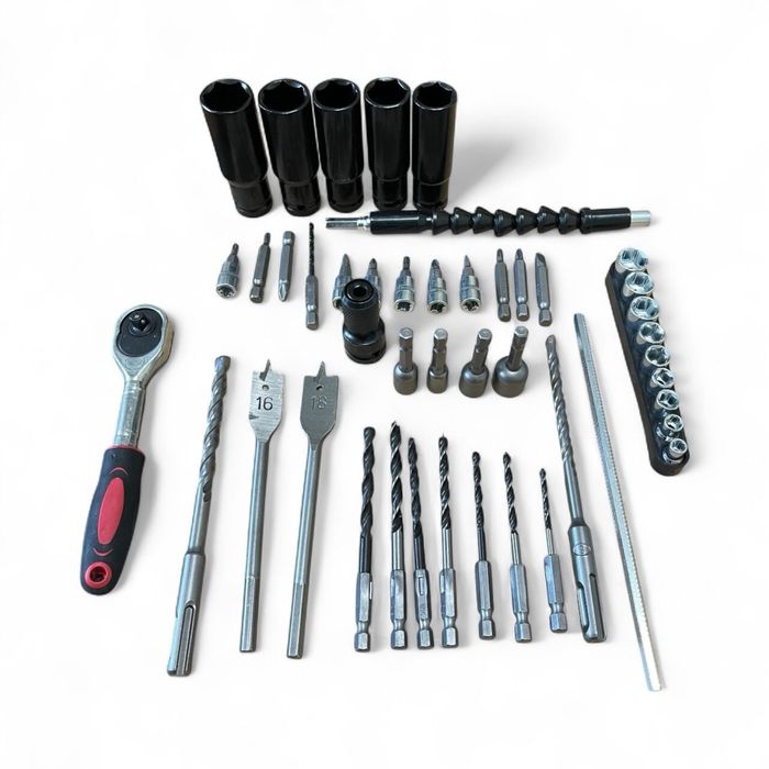 Акумулаторни машини 7в1 Перфоратор,винтоверт,гайковерт,шлайф и др.