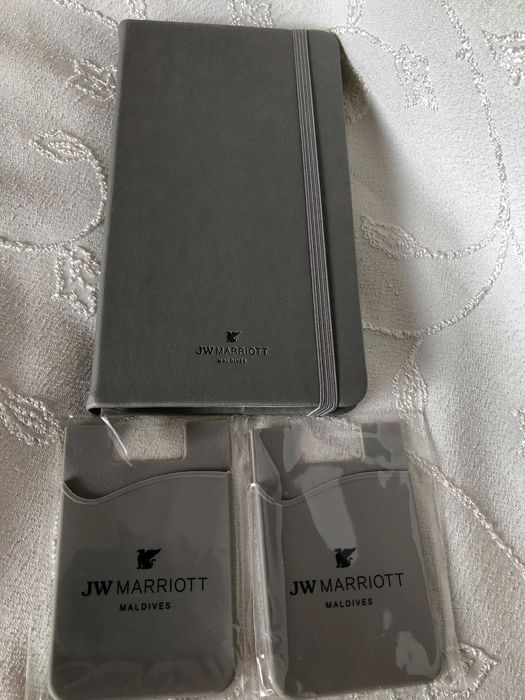 Джобен тефтер бележник от естествена кожа A7 + подарък картодържатели