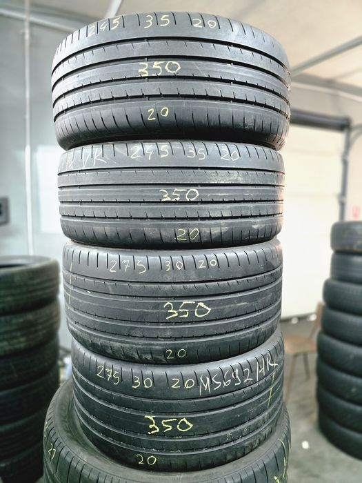 SET 275/30/20 + 245/35/20 VARA GOODYEAR 2020 RUNFLAT Stare excelentă