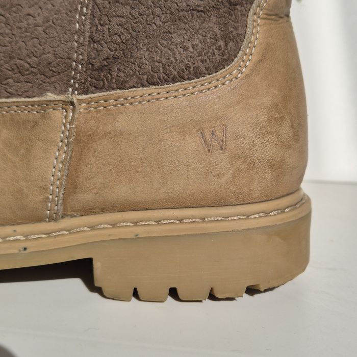Ghete WHEAT fete, mărimea 30 – piele, lână, Gore-Tex, impermeabile